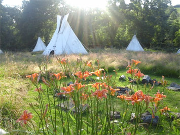 Gite de groupe Tipi Camp