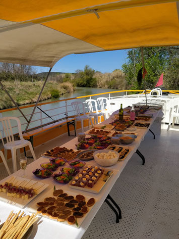 Gite de groupe Péniche Langon