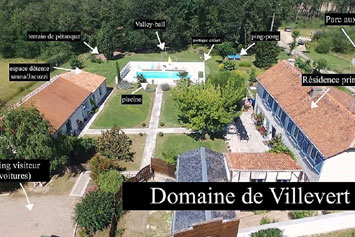 Gite de groupe Domaine de Villevert